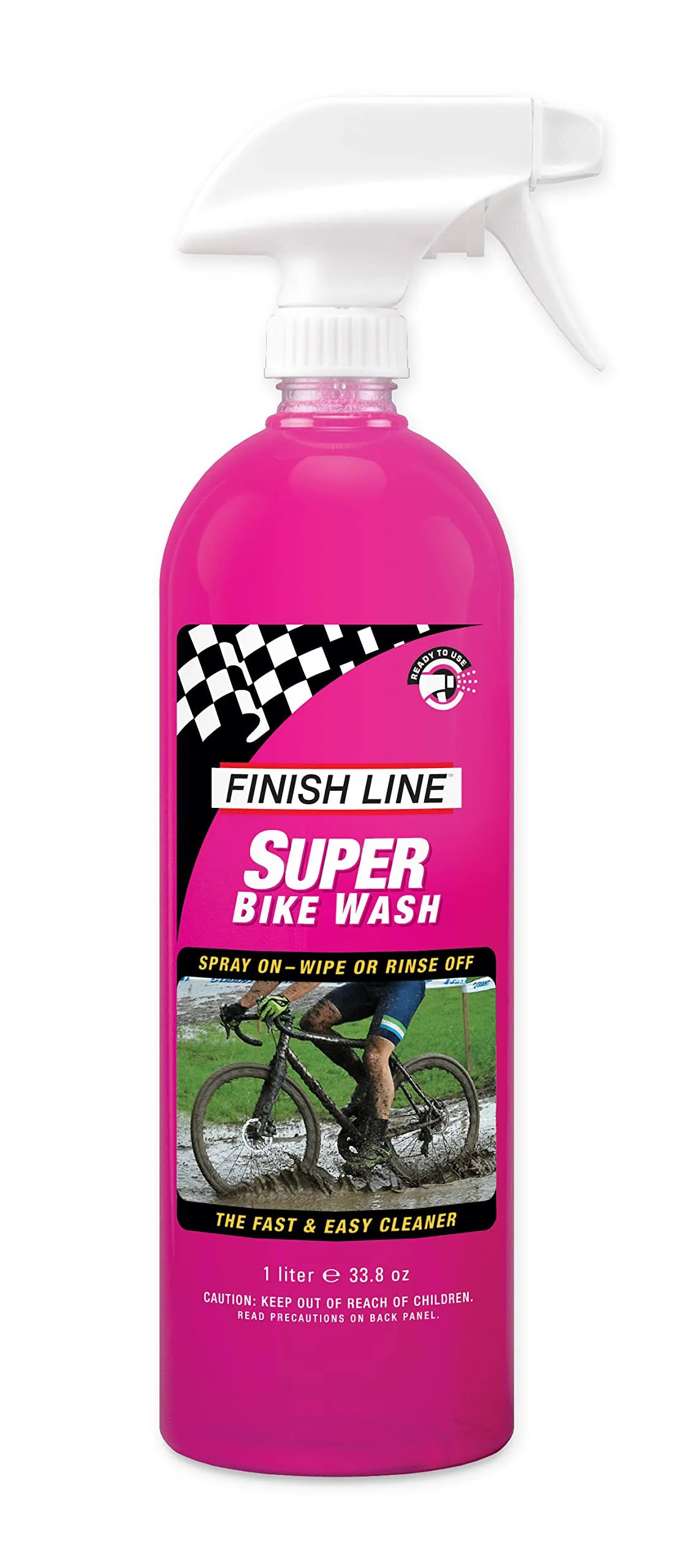 Finish Line Bike Wash Spray Bottle 1 Liter