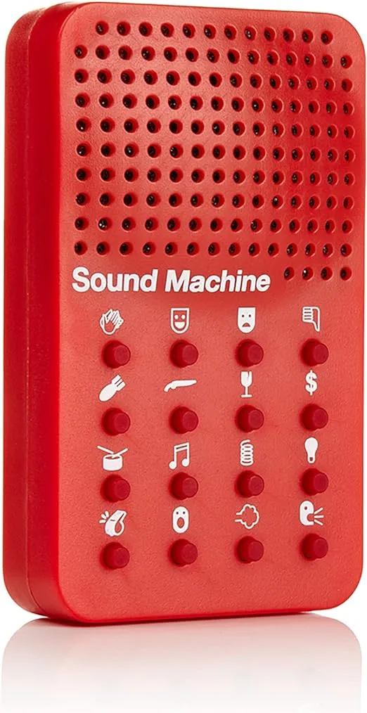 NPW Classic Sound Machine, Portable Electronic Sound Maker, Novelty Prank Gift for Kids & Adults, Funny Sound Machine with 16 Sound Effects, Battery Included | White Elephant Gifts