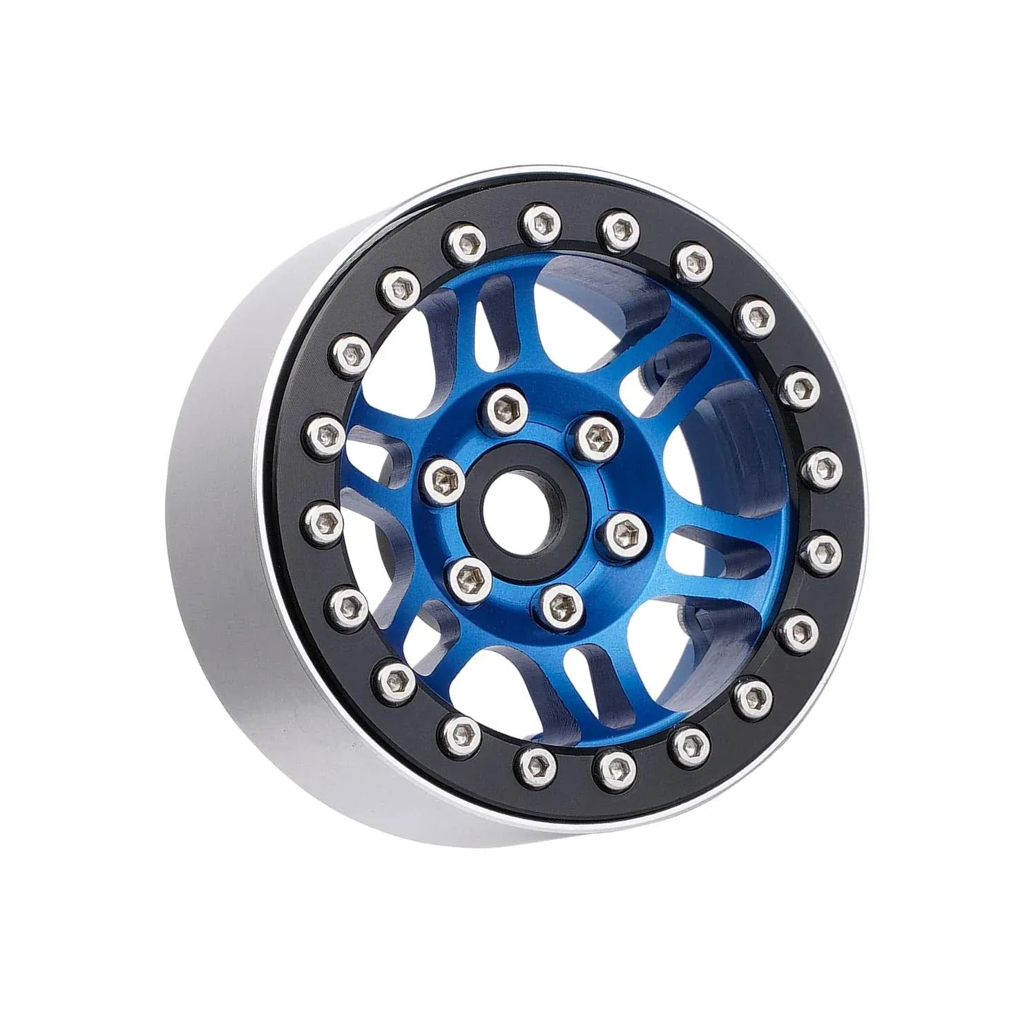 TCRC 4pcs Aluminum 1.9" High Mass RC Beadlock Wheel Hubs for 1/10 RC Crawler Car ...