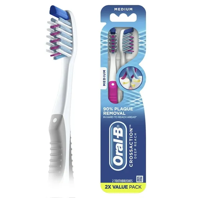 Oral-B CrossAction Deep Reach Manual Toothbrush