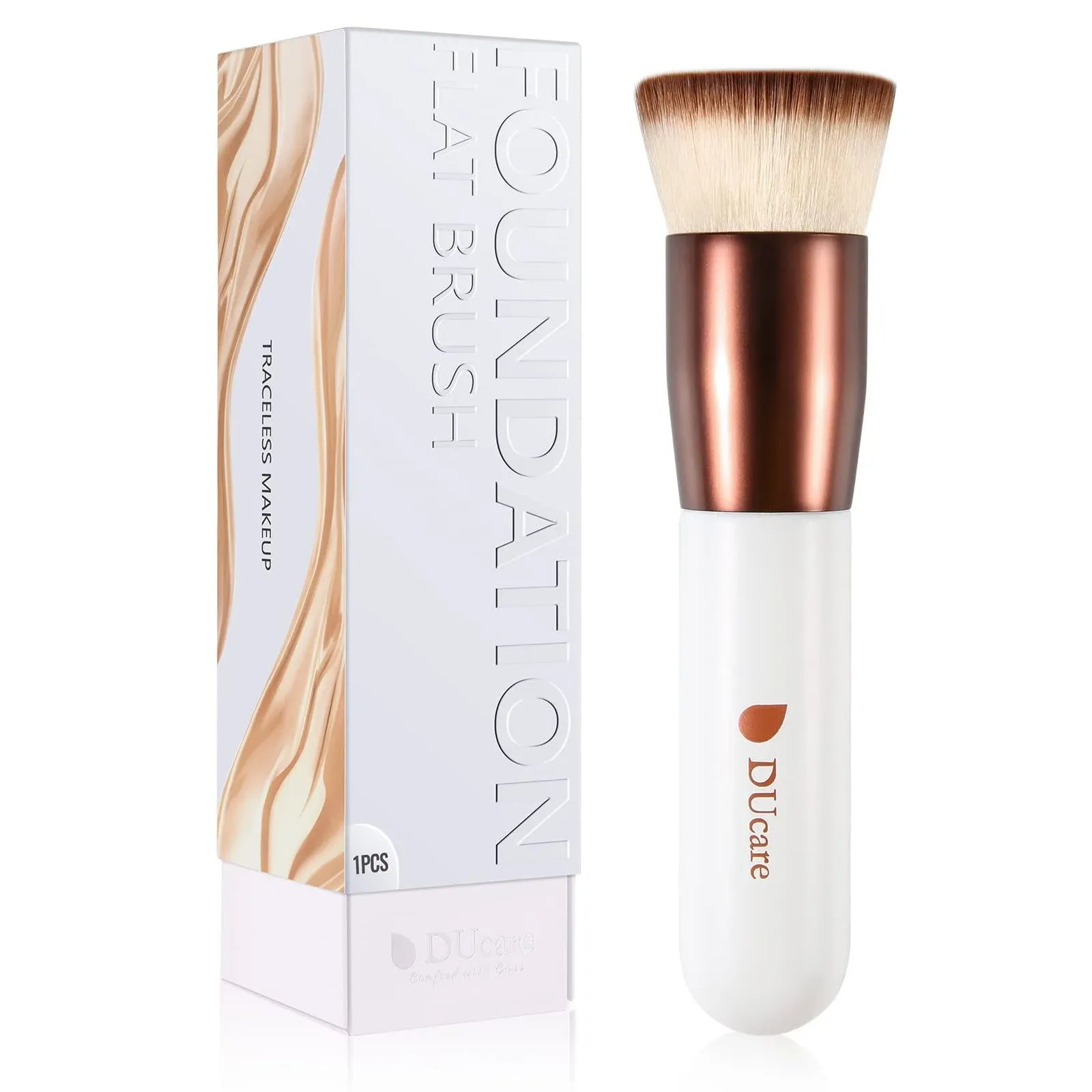 DUcare Flat Top Kabuki Foundation Brush