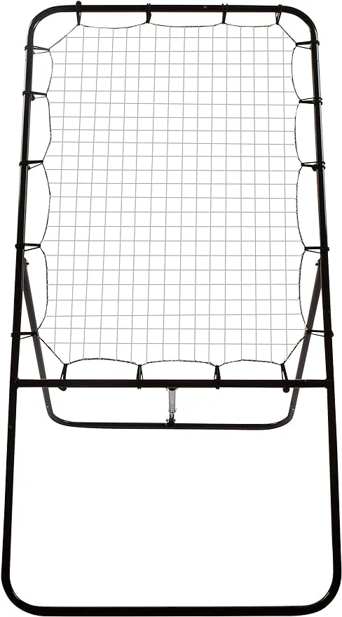 4' Lacrosse Bounce Back Rebounder Pitch Back Ball Return Training Screen by Trademark Innovations