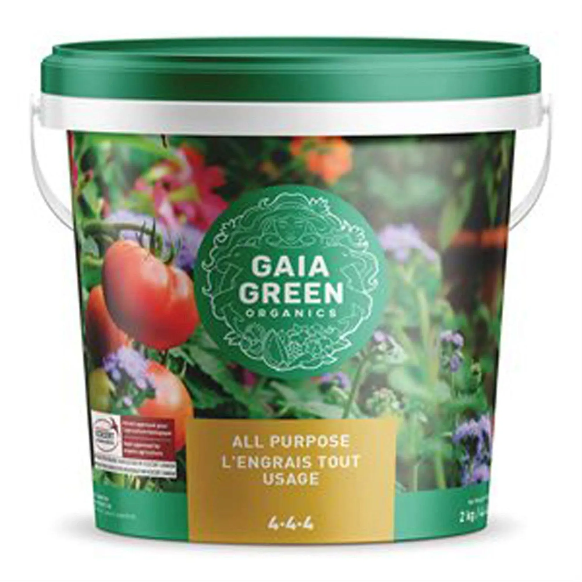 Gaia Green Organic 4-4-4 All Purpose Fertilizer 2kg