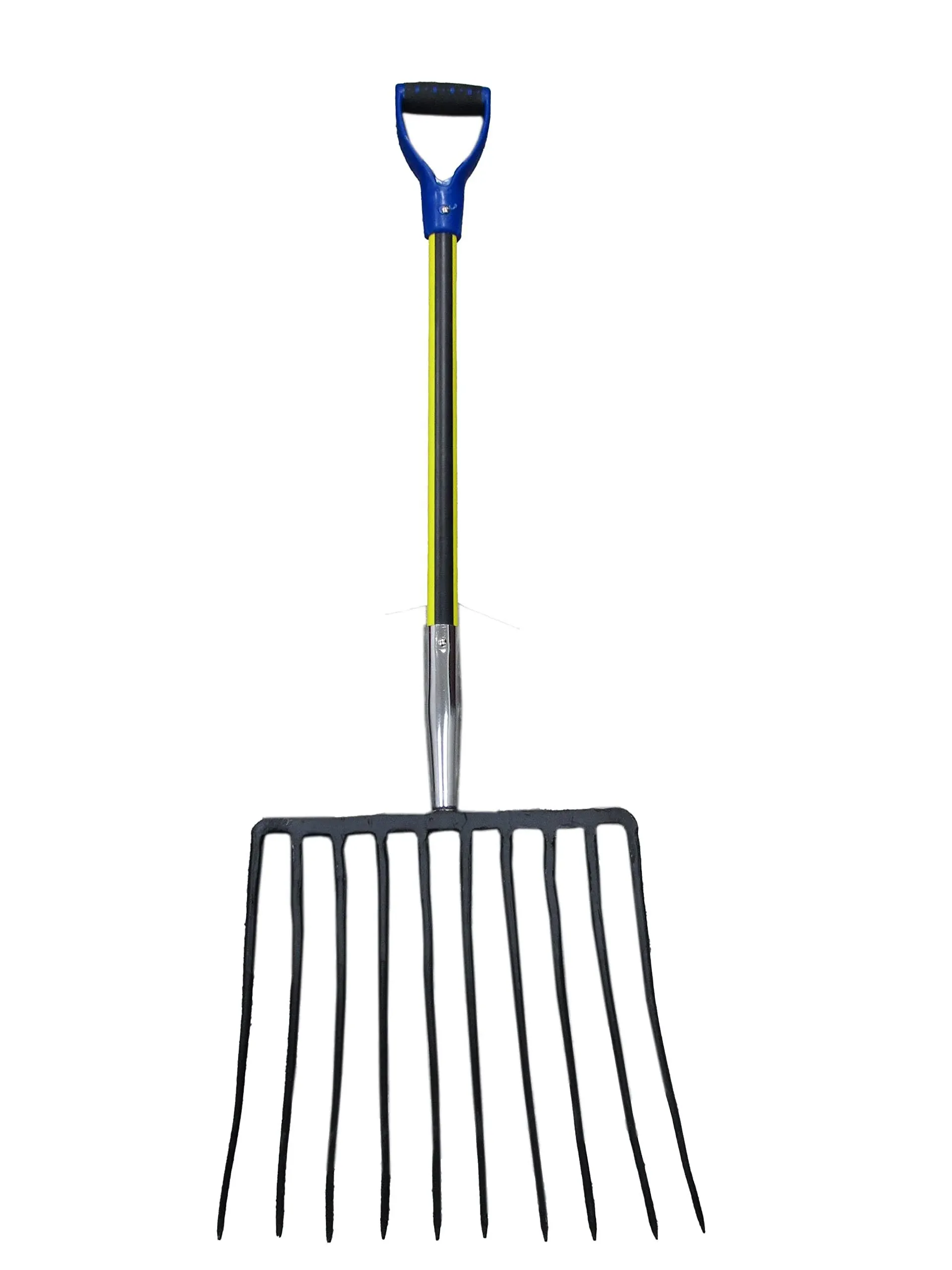 Forgecfraft 10 Tines Forged Ensilage Fork(seed Fork)