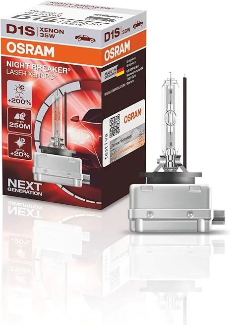 OSRAM XENARC NIGHT BREAKER LASER D1S 200% 4500K HID XENON One Bulb 1x 66140XNL