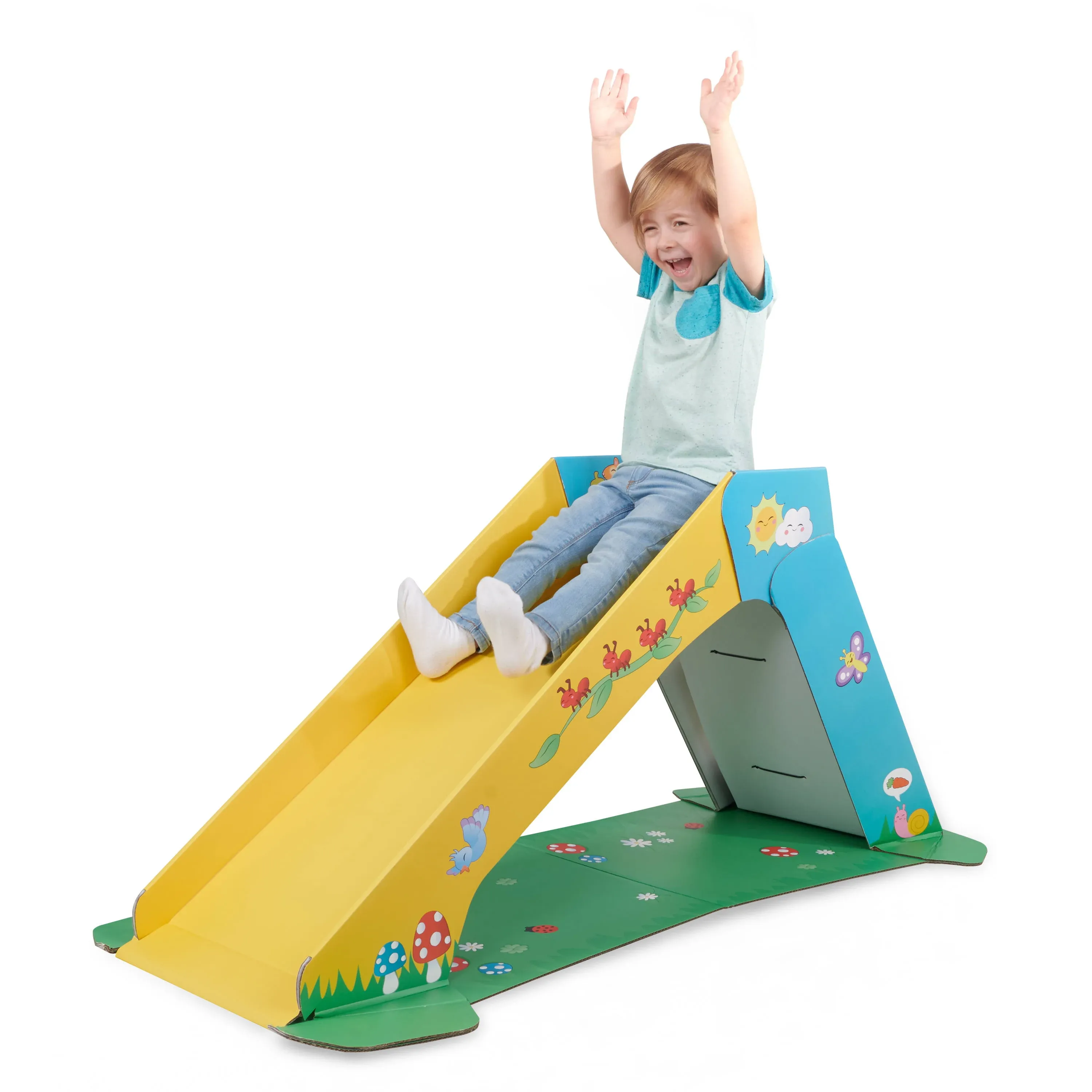 Cocomelon Indoor Playground for Toddlers – StrongFold Technology Cardboard