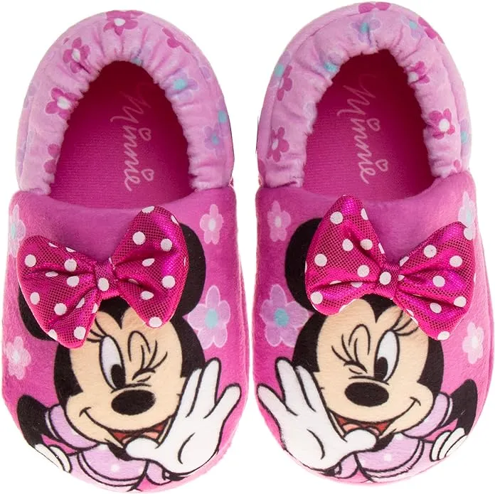 Girl's Slippers Indoor House Shoes Warm Plush Slip Ons (Toddler-Little Kid)