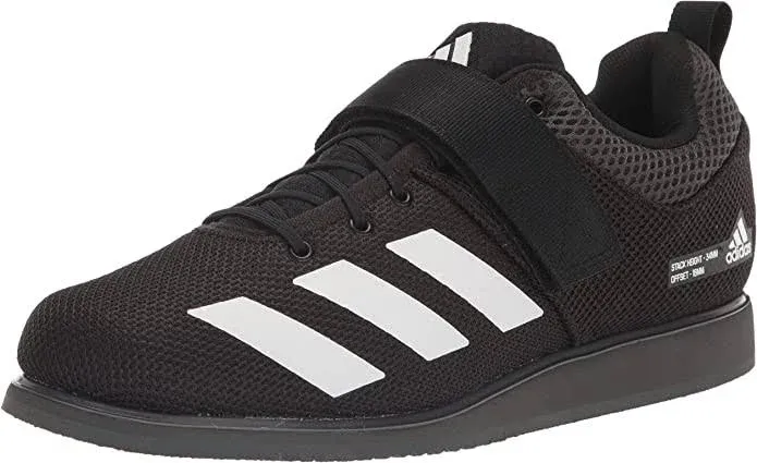 Adidas Men's Powerlift 5 Weightlifting Shoes, 16 / Core Black/Cloud White/Grey Six