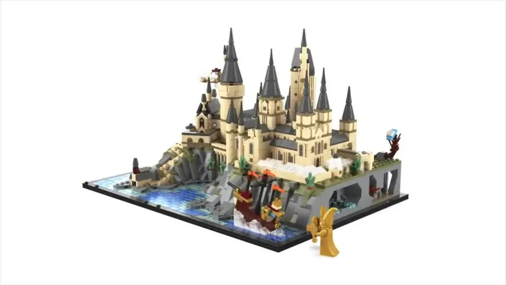 LEGO Harry Potter Hogwarts Castle and Grounds Wizarding Building Set 76419