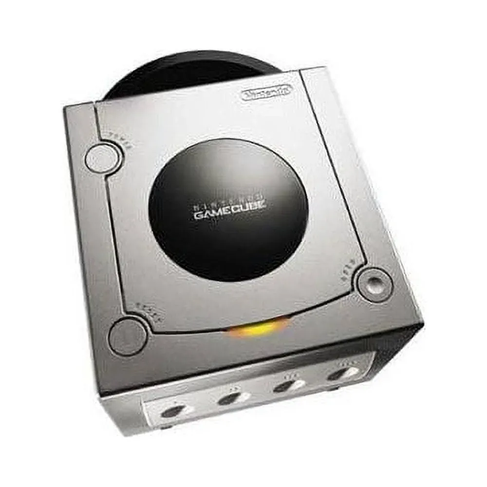 Recertified - Gamecube Console Platinum Silver - Black