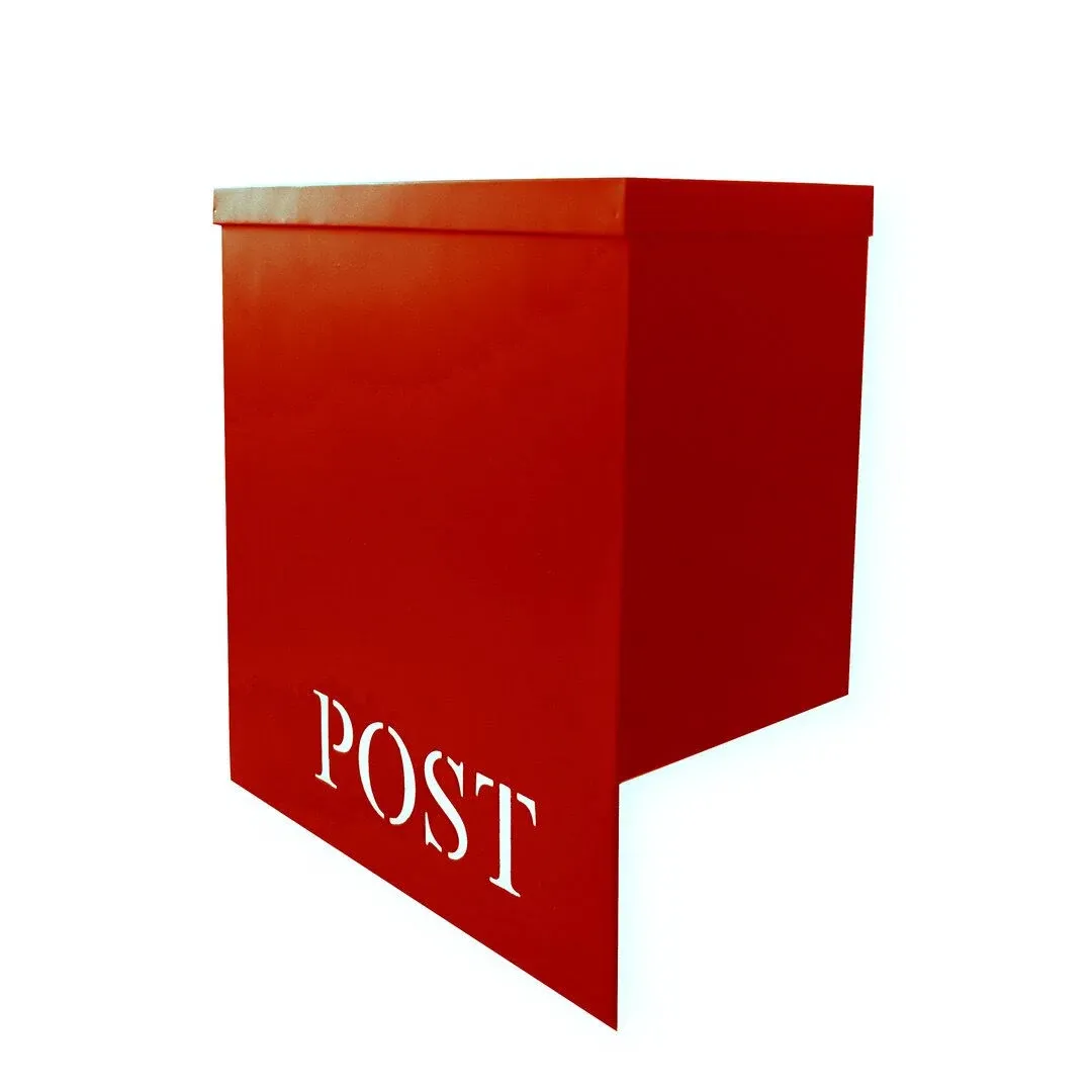 Stanley Laset-Cut Iron Mailbox - Contemporary - Mailboxes - by NACH | Houzz