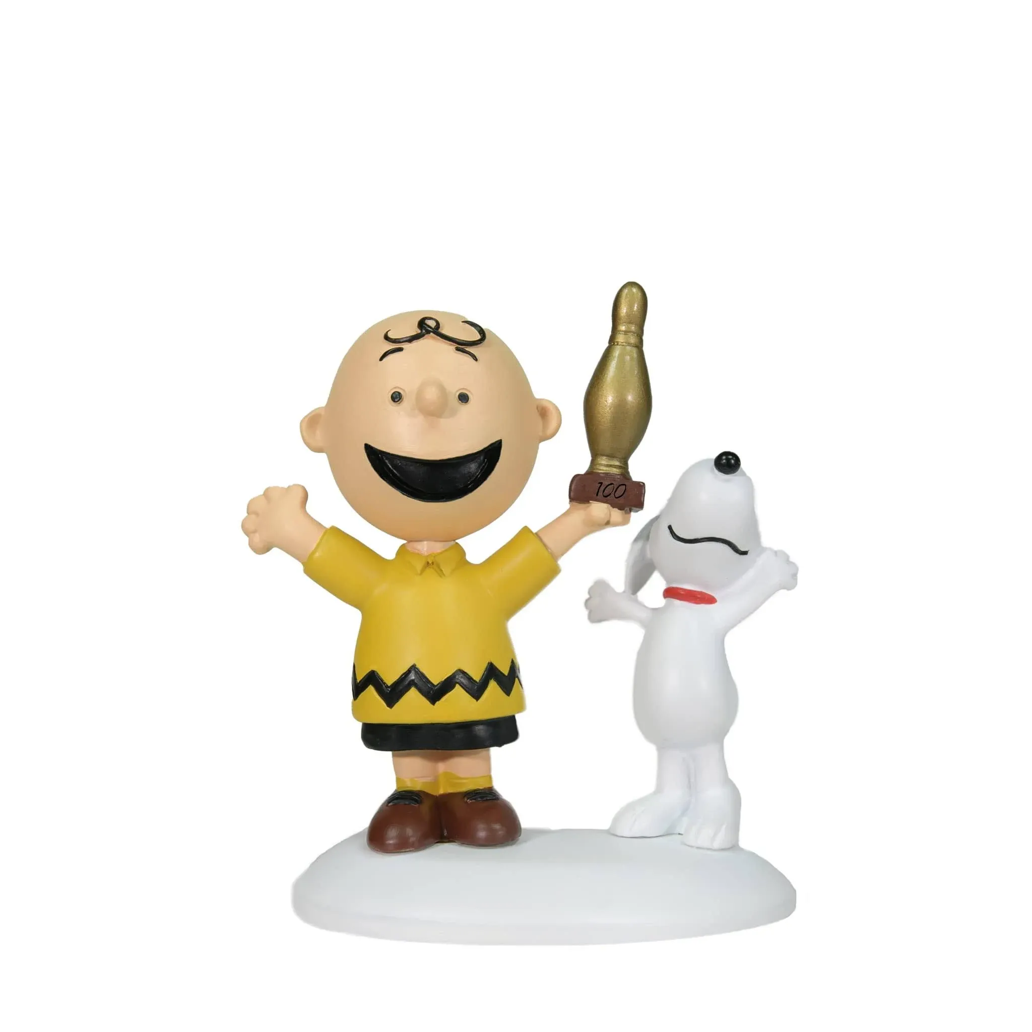 Charlie Brown Breaks 100 Figurine
      
          Charlie Brown Breaks 100 Figurine