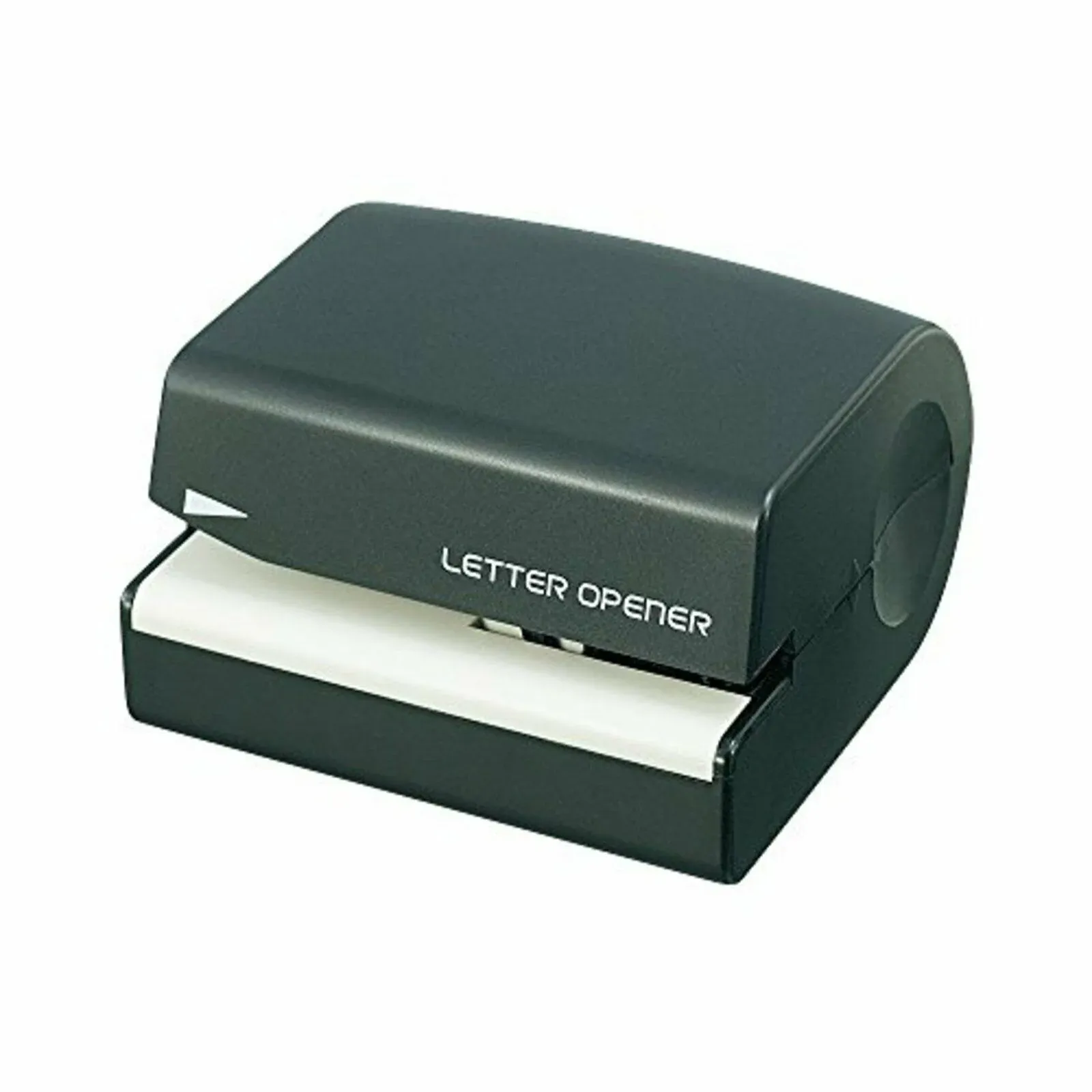 USED Plus letter opener black battery-powere<wbr/>d OL-001 35-131 150g 4977564119904