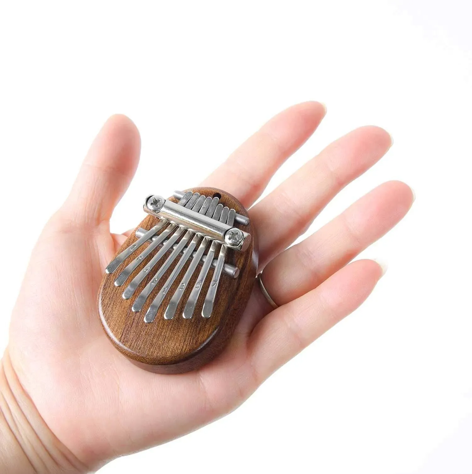 8 Key Mini Kalimba Exquisite Finger Thumb Piano Marimba Musical Good Accessory ...