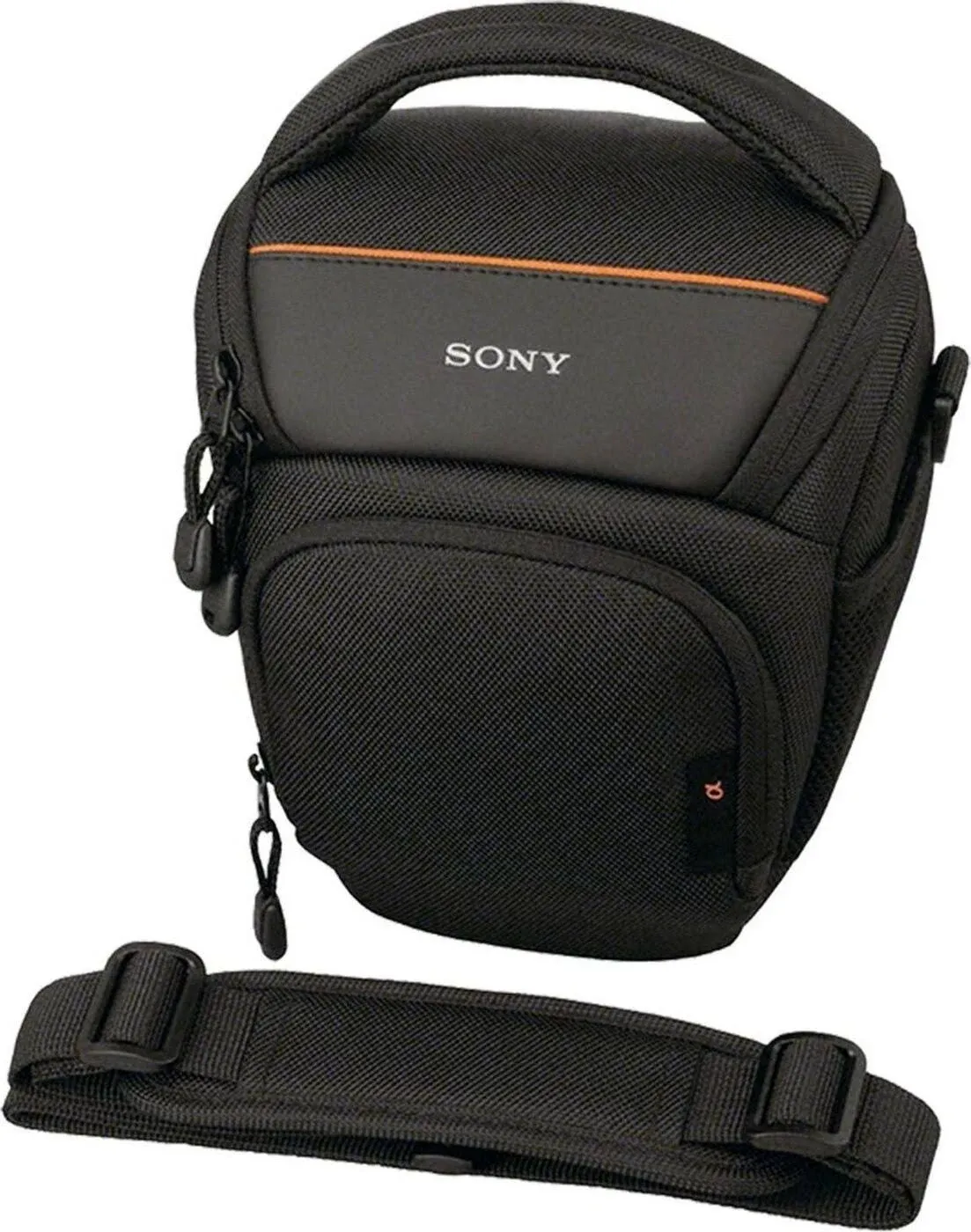 New SONY LCS-AMB Soft Carrying Case &amp; Shoulder Strap for Alpha Digital Camera