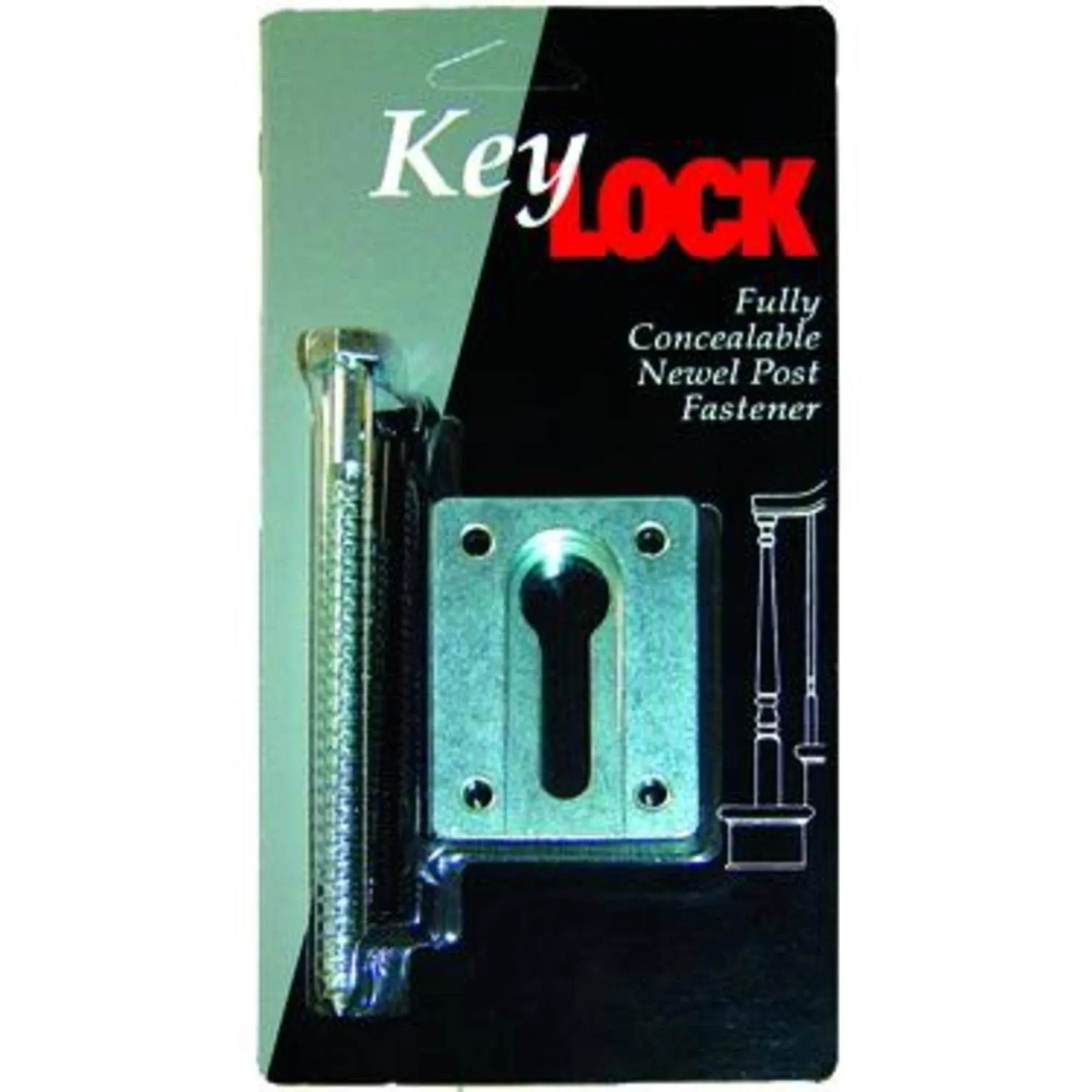 KeyLOCK Newel Post Fastener 