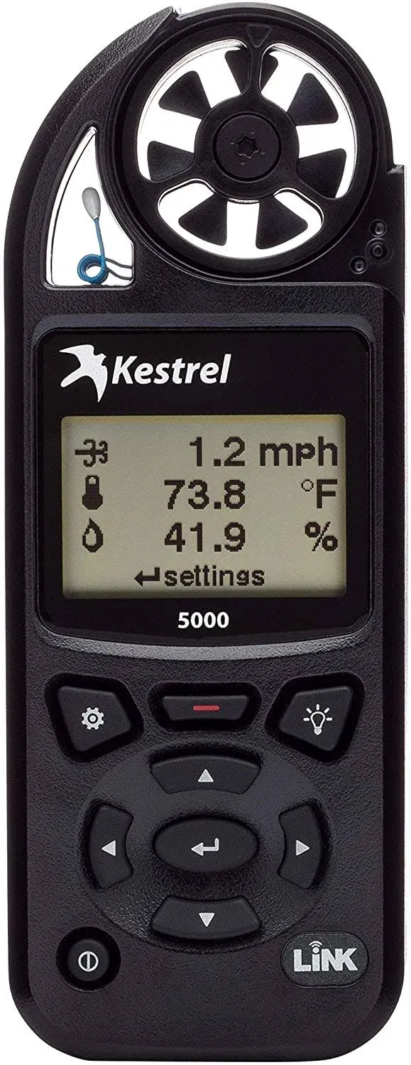 Kestrel 5000 Environmental Meter with Link - Black