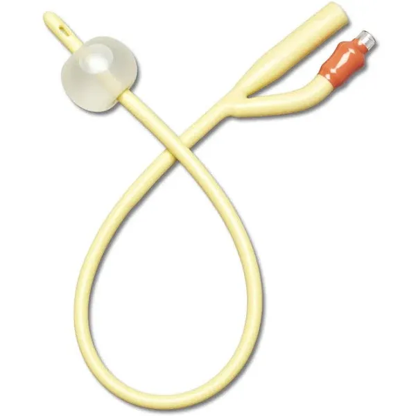 Medline Silicone-Elastomer Coated Latex Foley Catheter