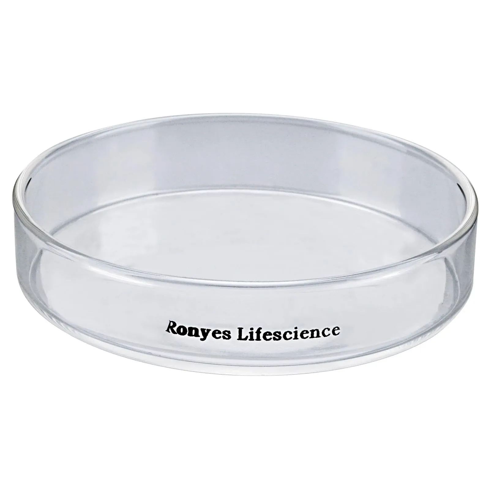 Ronyes Lifescience Glass Petri Dish Petri Plates Tissue Culture Plate 5 Pcs (90 mm) JJ380456