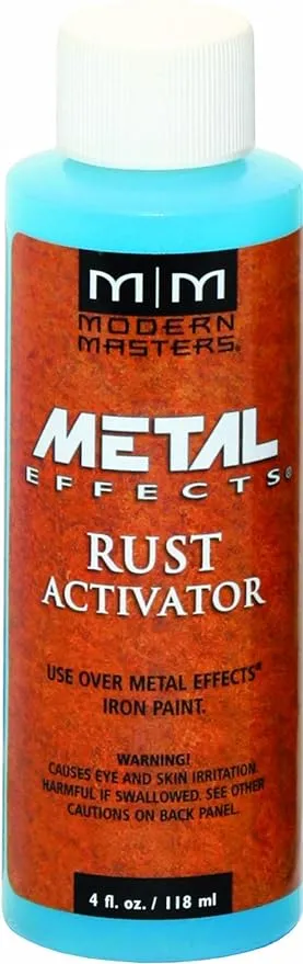 4 Oz Translucent Blue Metal Effects Rust Activator