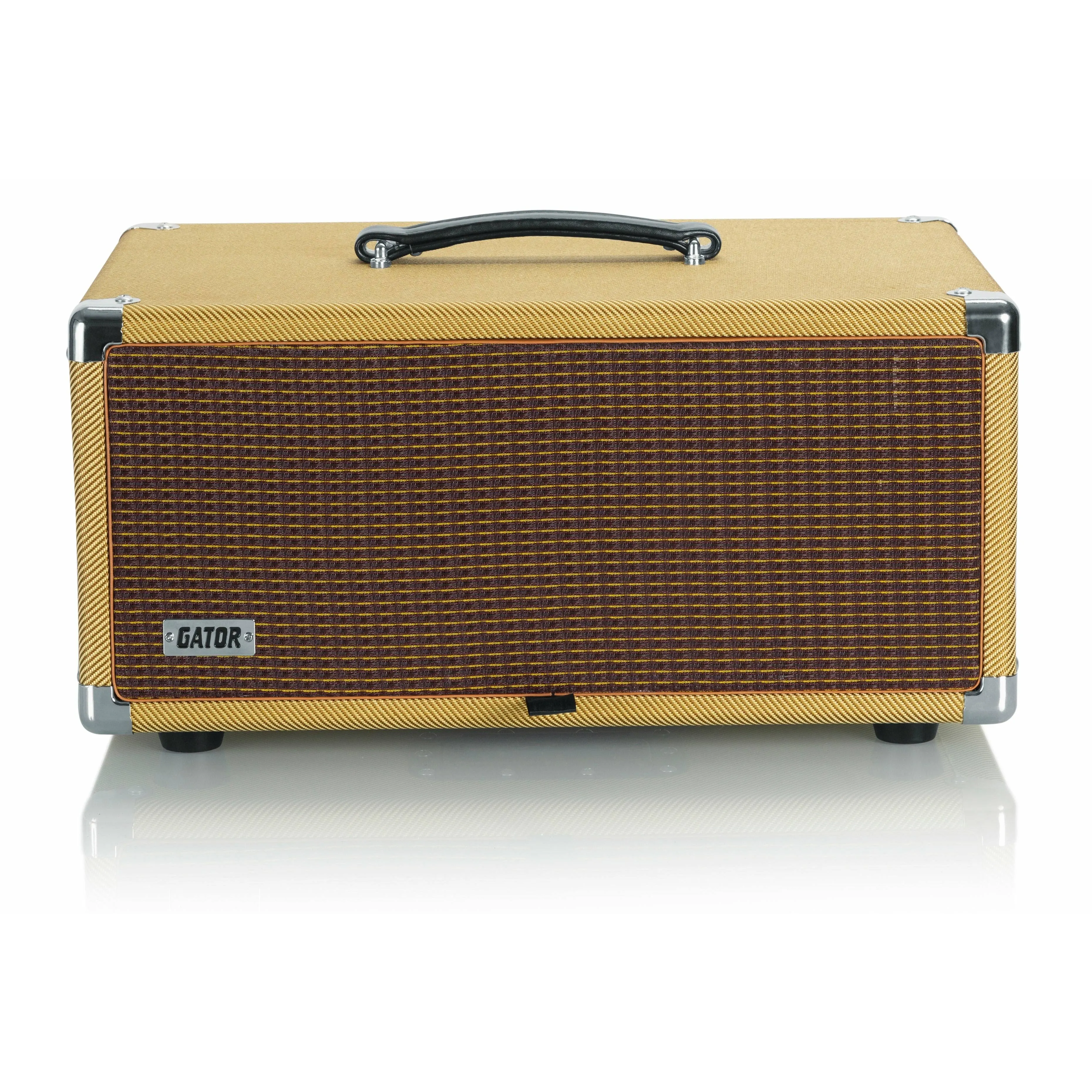 Gator GR-RETRORACK-4TW Vintage Amp Vibe Rack Case - 4U Tweed