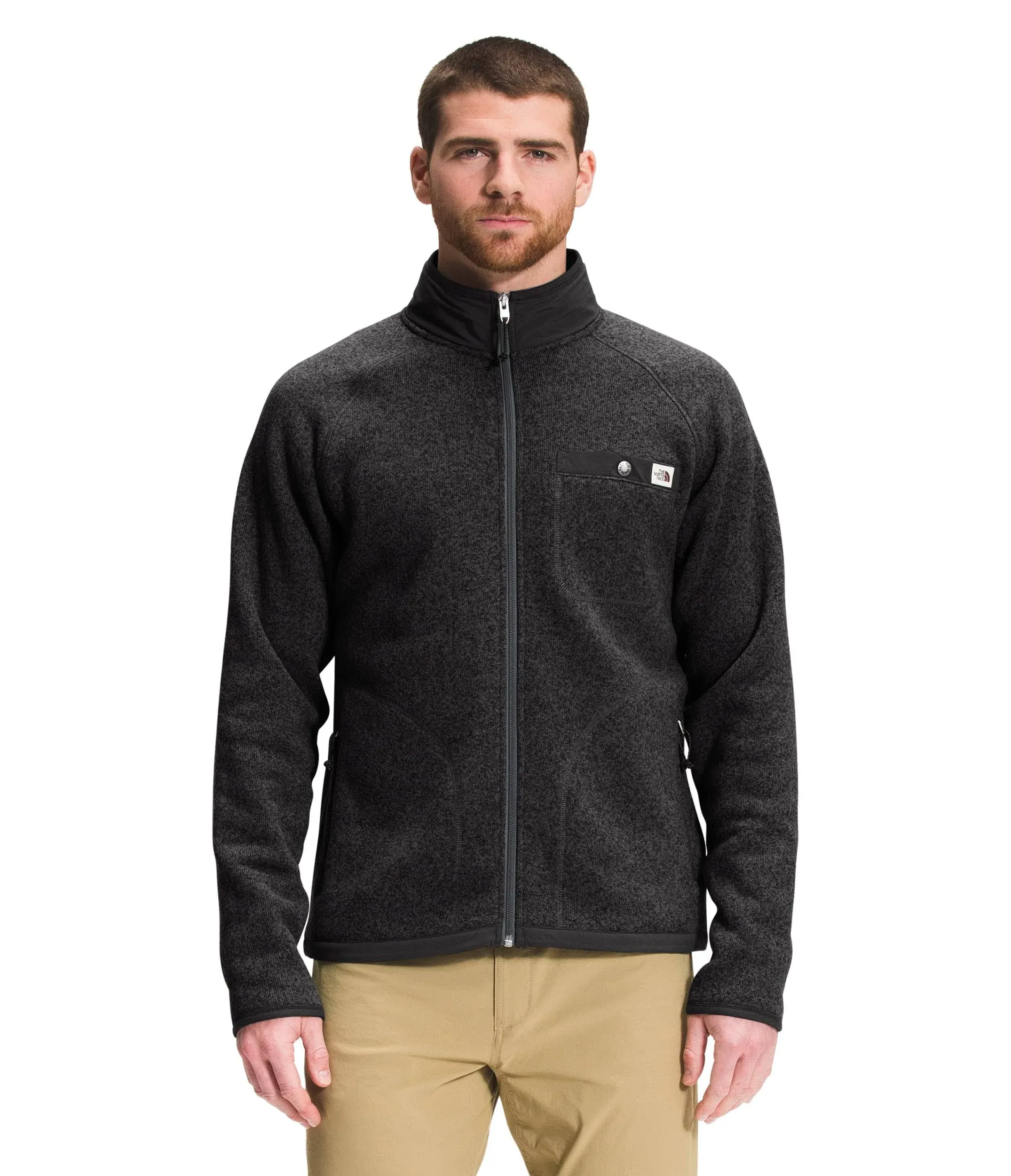 The North Face Men ' S Gordon Lyons Full Zip - TNF Black Heather