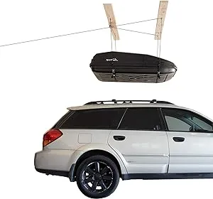 Cargo Box Overhead Garage Storage Hoist Selfleveling Safe Antidrop System Easy O