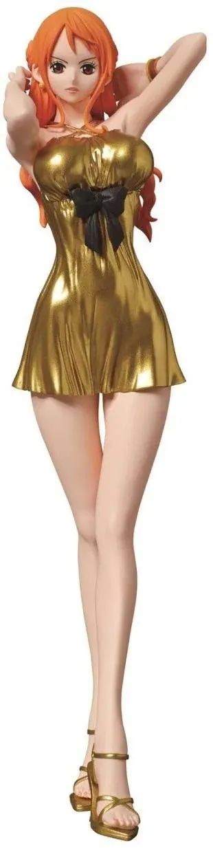 Glitter & Glamours One Piece Film Gold Nami Movie Style Gold Color Ver.