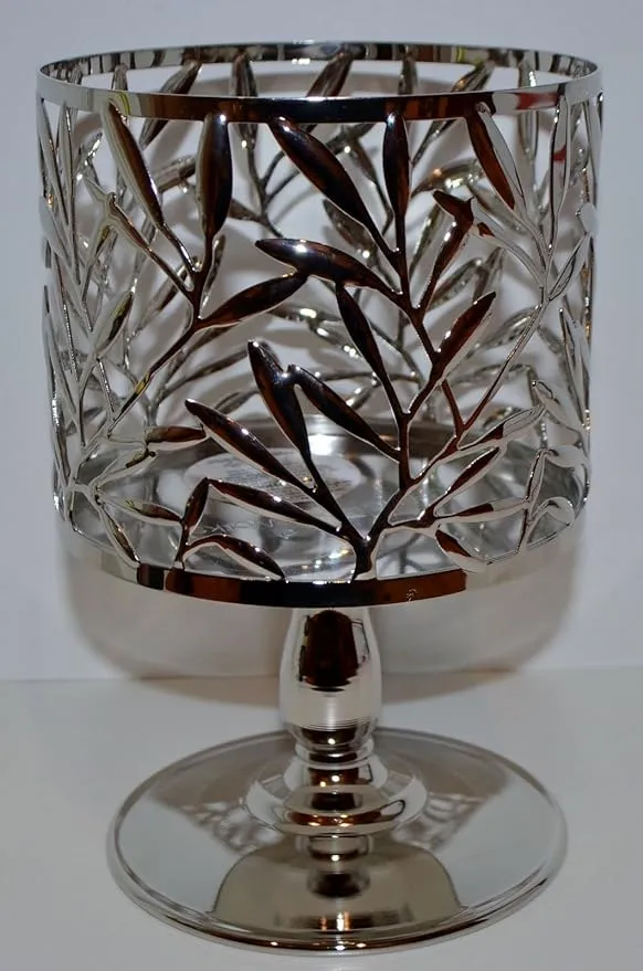 Bath and body works VINE LEAF PEDESTAL 3-WICK CANDLE HOLDER