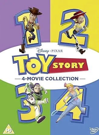 Toy Story 1-4 Boxset [DVD] [2019]