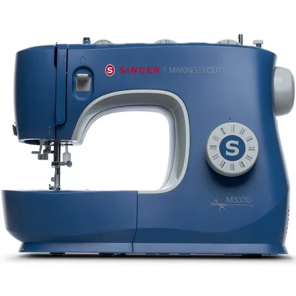 SINGER | Máquina de coser M3300 con 97 aplicaciones de puntadas y ojal de un solo paso - Perfecta para principiantes - Costura fácil, verde