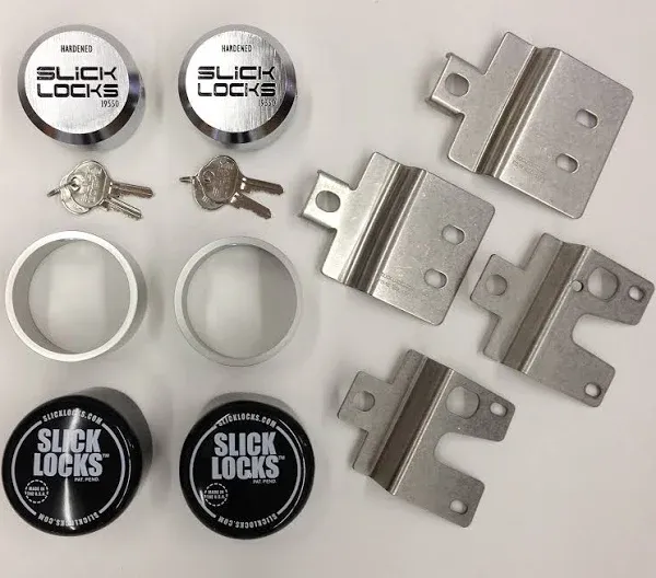 Slick Locks® FD-FVK-1-TK - Complete Vehicle Puck Lock System Kit