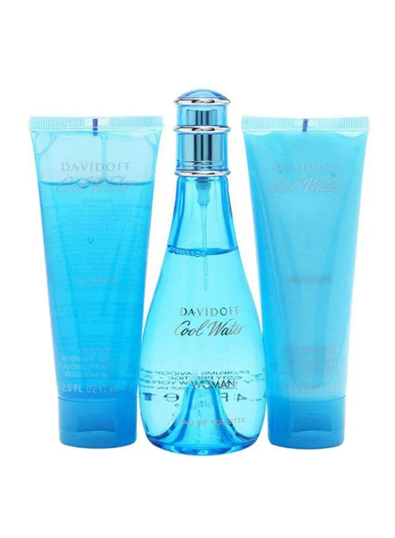 Cool Water by Davidoff 3 Piece Set