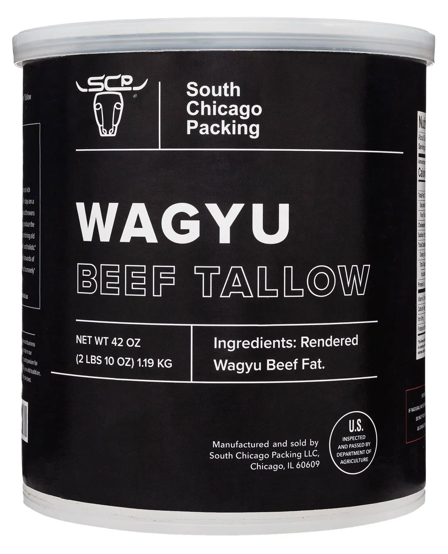 South Chicago Packing Wagyu Beef Tallow Paleo-friendly Keto-friendly 42 Ounces