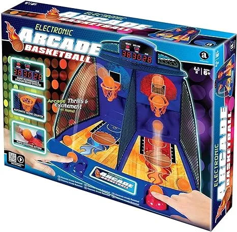 Electronic Arcade Basketball Game 1-2 Players Kids Game