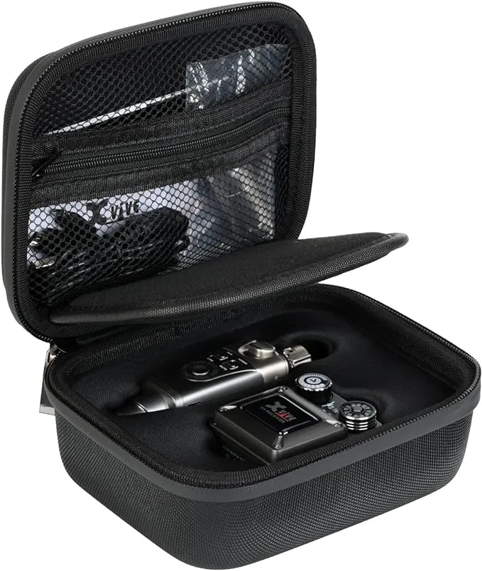 Xvive CU4R4 Hard Case for U4R4 in-Ear Monitor Wireless System,Triple Hard EVA Shell (CU4R4)