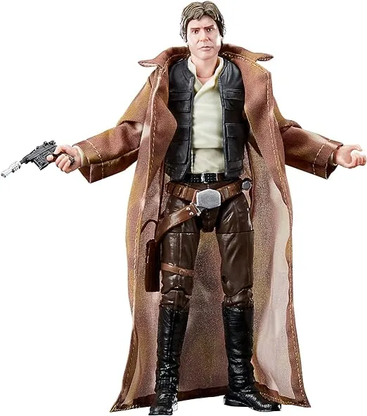 STAR WARS The Black Series Han Solo, Return of The Jedi 40th Anniversary 6-Inch Collectible Action Figures, Ages 4 and Up