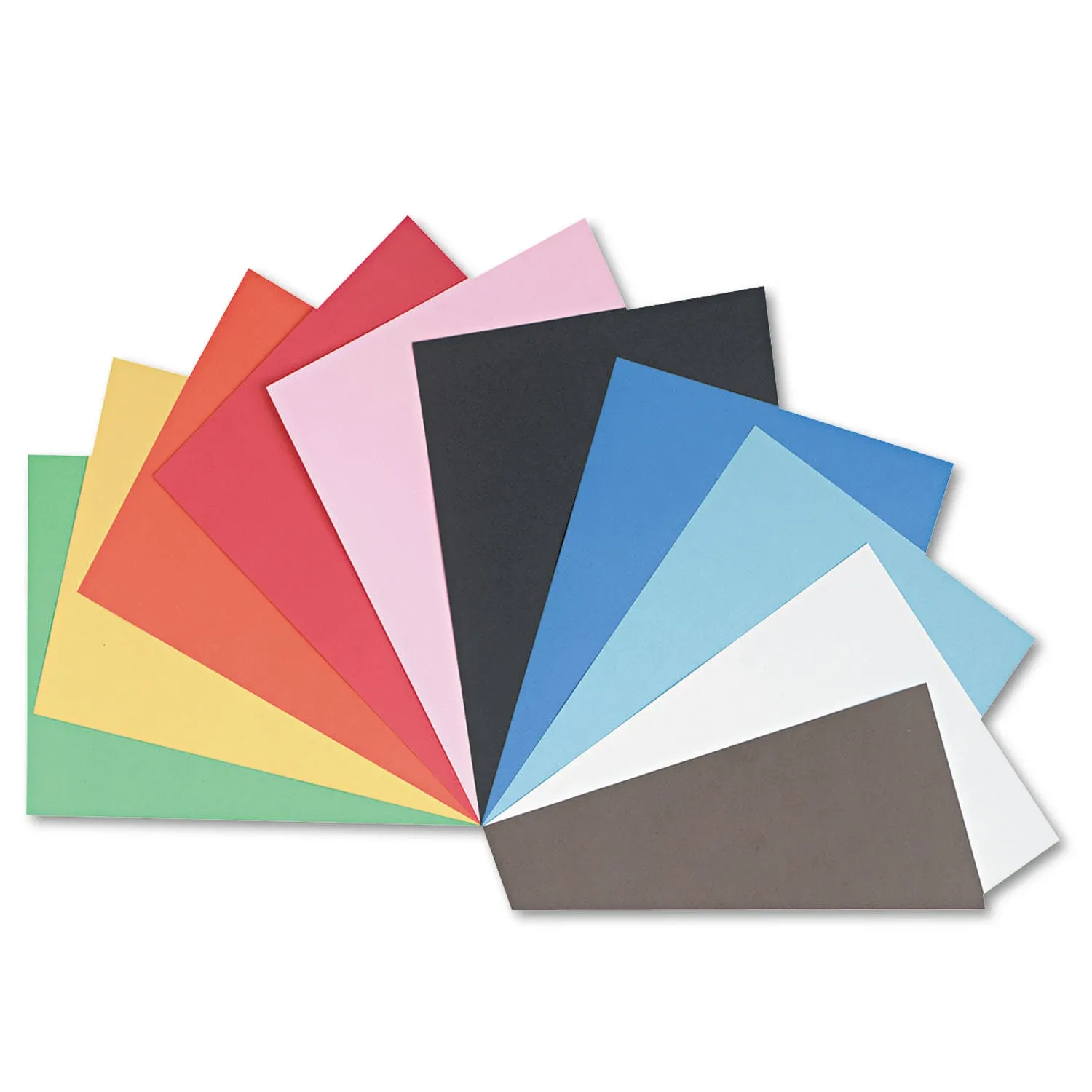 Tru-Ray Construction Paper, 76lb, 18 x 24, Assorted, 50-Pack