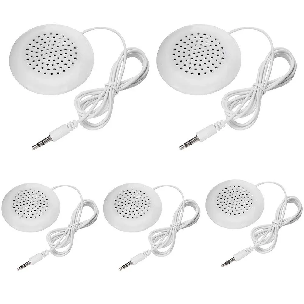 01 Pcs DIY under Pillow Speaker for Sleep, New 3.5Mm Mini Stereo Speaker