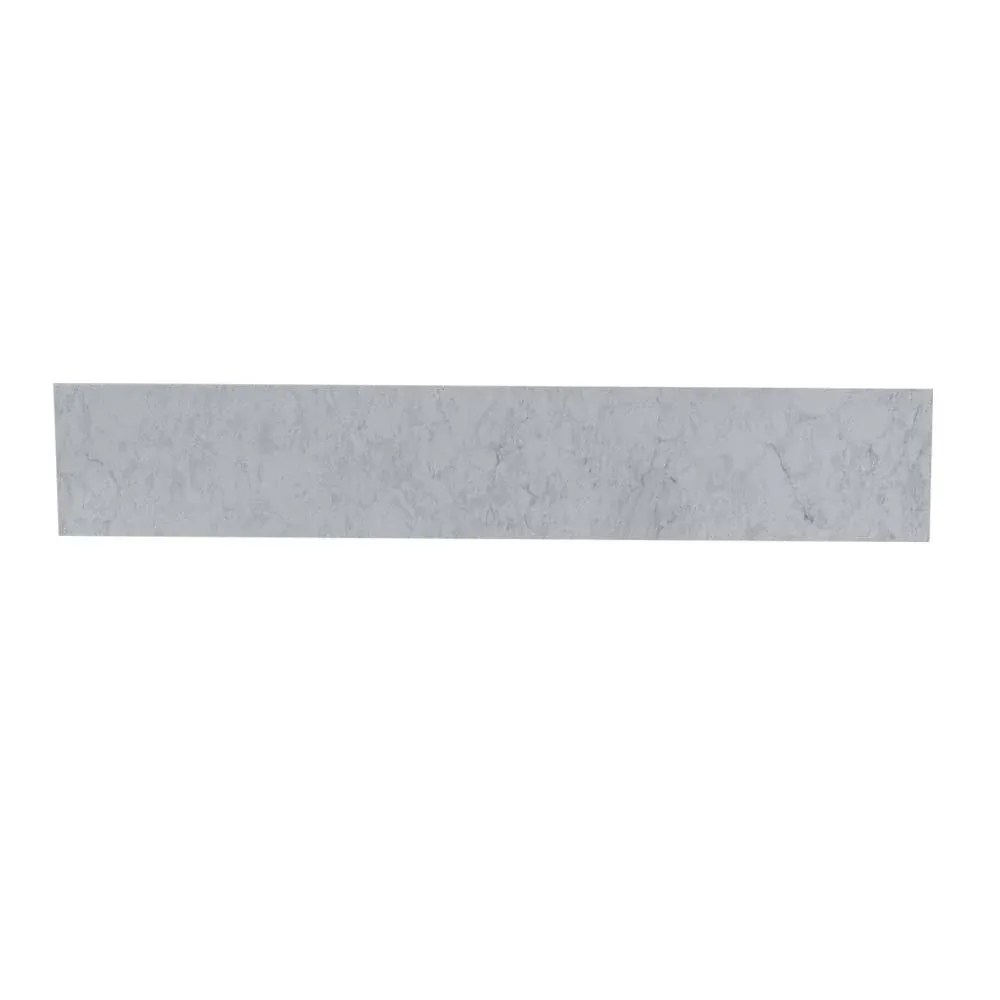 Montary 22"X4" Engineered Stone Vanity Top Side Splash, Calacatta Gray