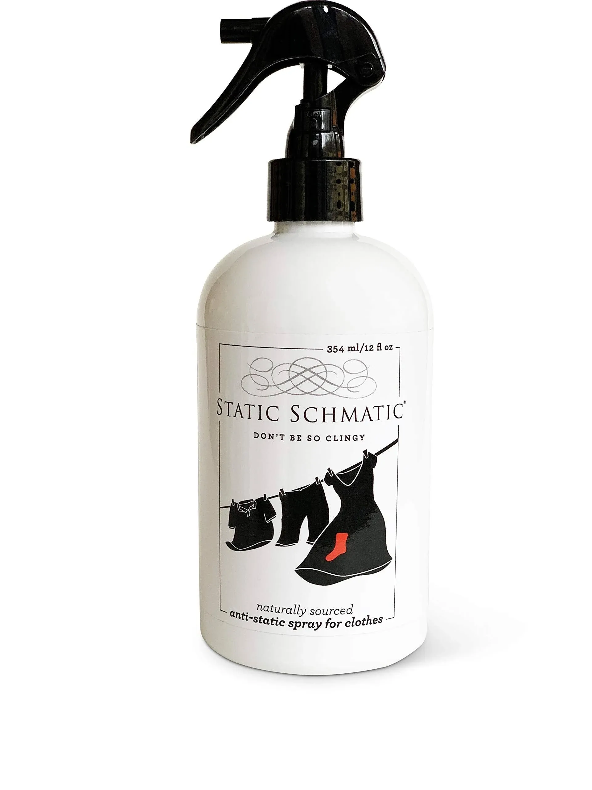 Static Schmatic for Clothes, Natural Static Cling Remover, Static Spray for ...