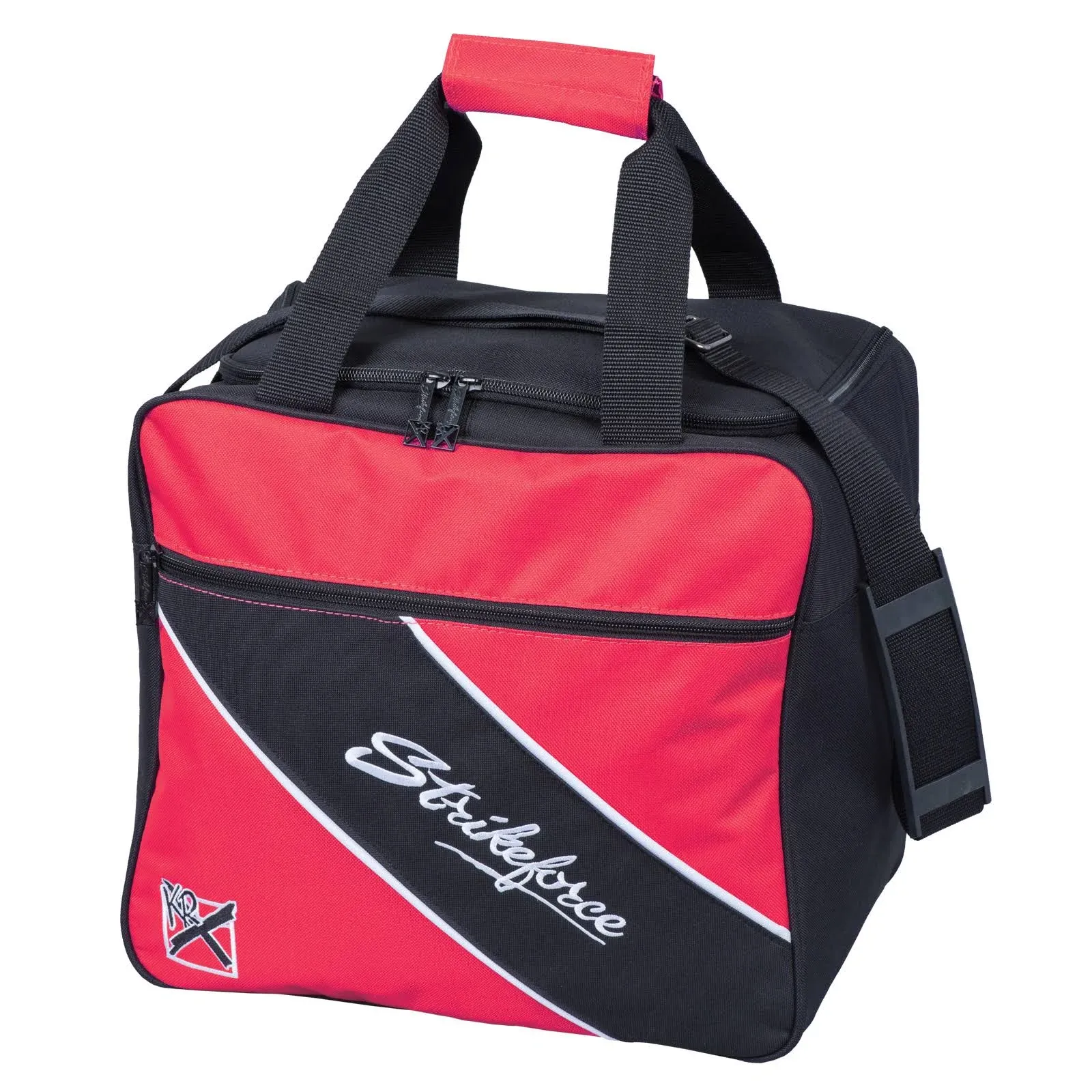 KR Strikeforce Fast Single Tote Red 1 Bowling Ball Tote Bag