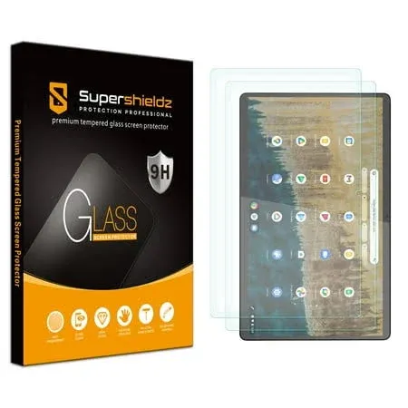 2x Supershieldz Tempered Glass Screen Protector for Lenovo Chromebook Duet 5