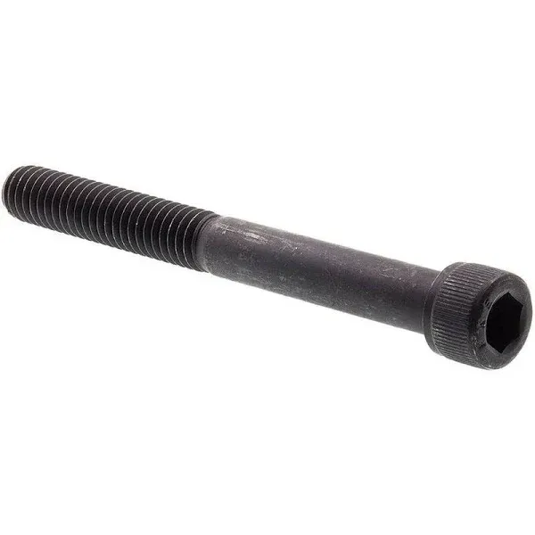 Socket Head Cap Screw Hex/Allen Drive 5/16in-18 X 3in Black Ox Coat Steel 5PK