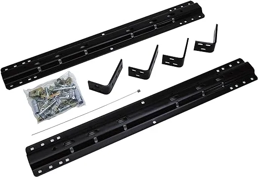 Reese Towpower 30035 20K Fifth Wheel Rail Ki , Black , 46.5 Inch (pack of 1)