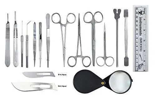 DR Instruments-DR<wbr/>78662 36 Pcs Comprehensive Dissection Kit – Made with Surgic...