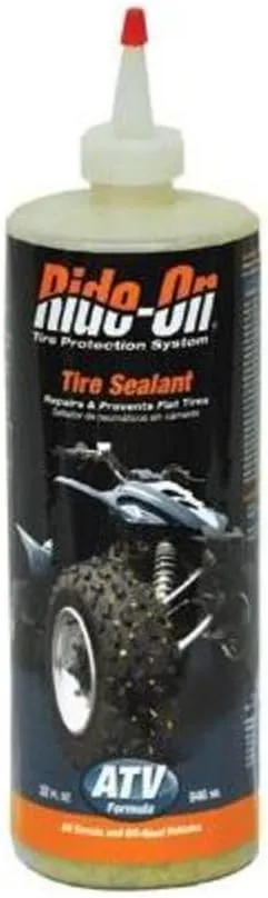 Ride-On Tire Sealant for ATVs and UTVs - 7132 (32 Ounce Bottle)