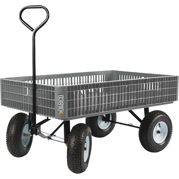 Crate Garden Wagon - 800-Lb. Capacity, 46in.L x 30in.W, Model Number 03910