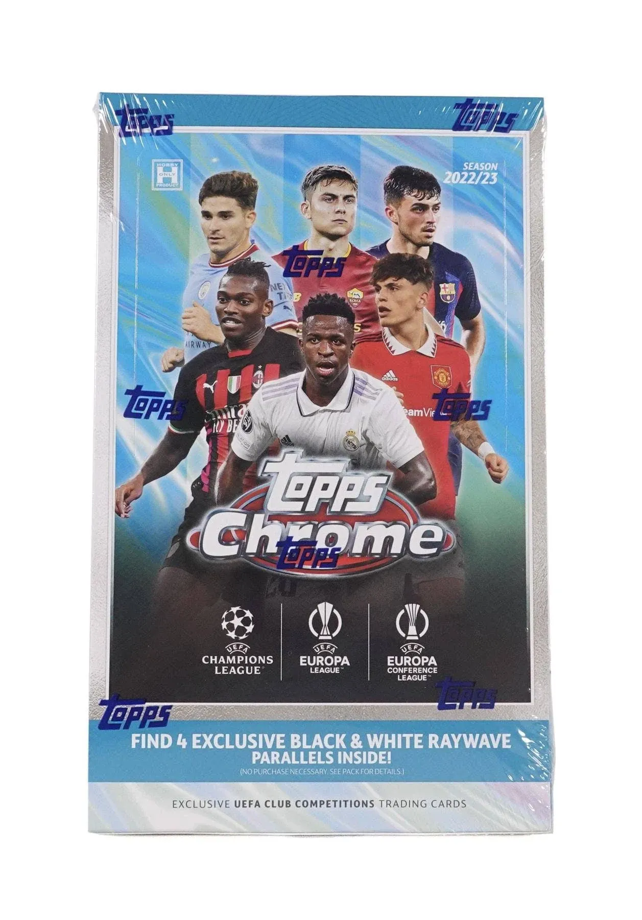 2022/23 Topps Chrome UEFA Club Competitions Soccer Hobby LITE Box