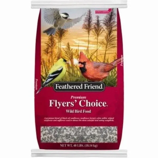 Feathered Friend Flyers Choice Wild Bird Food 40 lb